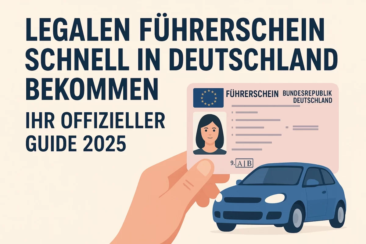 legalen Führerschein schnell